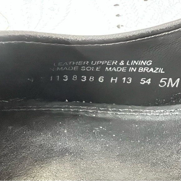 Tory Burch Black and Gold Heels - Picture 7 of 9